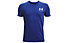 Under Armour Sportstyle Left Chest Ss - T-shirt - Jungs, Light Blue