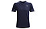 Under Armour Tech 2.0 Novelty - T-shirt fitness - uomo, Dark Blue/Grey