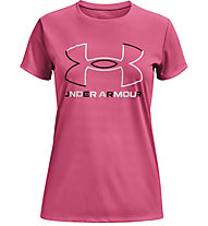 Under Armour Tech Big Logo - t-shirt fitness - ragazza, Pink