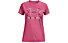 Under Armour Tech Big Logo - T-Shirt - Mädchen, Pink