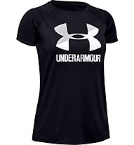 Under Armour Tech Big Logo Solid - T-Shirt - Kinder, Black