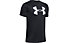 Under Armour Tech Big Logo SS - T-shirt - Kinder, Black