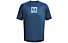 Under Armour Tech Print Fill M - T-shirt - uomo, Blue