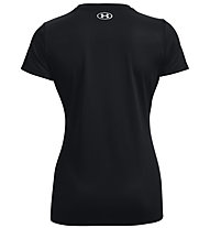 Under Armour Tech Solid Logo Arch - T-shirt Fitness - donna, Black