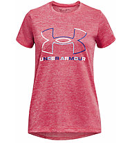 Under Armour Tech Twist J - T-shirt - ragazza, Pink