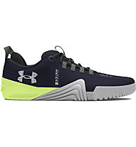 Under Armour Tribase Reign 6 - scarpe training e fitness - uomo, Dark Blue/Light Green