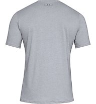 Under Armour UA Boxed Sportstyle SS - T-shirt fitness - uomo, Grey/Black
