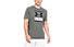 Under Armour GL Foundation SS T - T-shirt fitness - uomo, Grey/Black/White