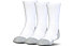 Under Armour HeatGear® Tech - calzini lunghi 3 paia - bambino, White