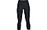 Under Armour UA HG Armour Ankle Crop Branded - pantaloni fitness - donna, Black/White
