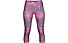 Under Armour HeatGear® Armour Print - pantaloni 3/4 fitness - donna, Pink