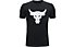Under Armour Project Rock Brahma Bull - T-shirt - ragazzo, Black