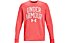 Under Armour UA Rival Terry Crew - Pullover - Herren, Red