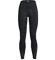 Under Armour UA Rush Legging 6M Novelty - pantaloni fitness - donna, Black