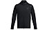 Under Armour Unstoppable Fleece Full-Zip - felpa con cappuccio - uomo, Black