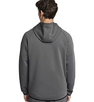 Under Armour Unstoppable Fleece Full-Zip - felpa con cappuccio - uomo, Dark Grey