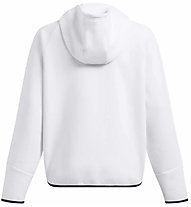 Under Armour Unstoppable Fleece W - felpa con cappuccio - donna, White