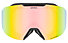 Uvex Evidnt ATTRACT V Small - Skibrille, Black/Orange