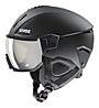 Uvex Instinct Visor - casco sci alpino, Black