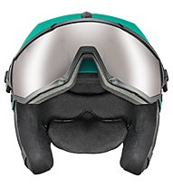 Uvex Instinct visor pro V - Skihelm, Green