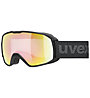 Uvex Xcitd V - Skibrille, Black/Orange