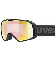 Uvex Xcitd V - Skibrille, Black/Orange