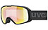 Uvex Xcitd V - Skibrille, Black/Orange