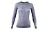 Uyn Ambityon Melange - maglietta tecnica a maniche lunghe - donna, Grey/Pink