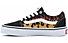 Vans Ward J - Sneakers - Mädchen, Black/Orange