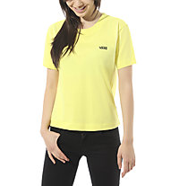 Vans Wm J V Boxy - t-shirt tempo libero - donna, Yellow