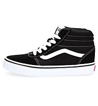 Vans YT Ward Hi - sneakers - bambino, Black/White