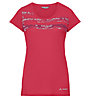 Vaude Gleann V - T-shirt trekking - donna, Red