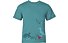 Vaude Kids Zodiac T-Shirt Kinder Wander- und Trekkingshirt Kurzarm, Light Blue