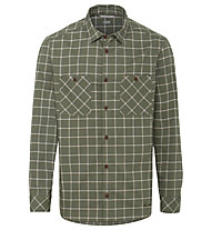 Vaude Me Jerpen LS IV - camicia a maniche lunghe - uomo, Green