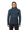 Vaude Me Monviso Grid - Fleecejacke - Herren, Dark Blue/Blue