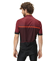 Vaude Posta Half-Zip II - maglia ciclismo - uomo, Dark Red