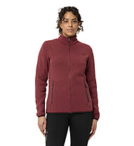 Vaude Rienza IV W - felpa in pile - donna, Dark Red/Dark Red