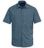Vaude Seiland Shirt II - Trekkinghemd Kurzarm - Herren, Blue