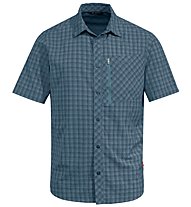 Vaude Seiland Shirt II - Trekkinghemd Kurzarm - Herren, Blue