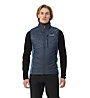 Vaude Sesvenna IV M- gilet sci alpinismo - uomo, Blue/Orange