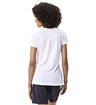 Vaude Skomer Print II - T-shirt - donna, White/Violet
