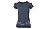 Vaude Skomer Print II - T-shirt - Damen, Blue/White/Light Blue