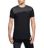 Vaude Sveit Shirt Herren Wandershirt kurzärmelig, Black/Grey