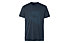 Vaude Tekoa Wool - T-shirt- uomo, Blue/Light Blue