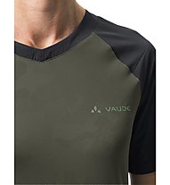 Vaude W Moab Pro - maglia MTB - donna, Dark Green/Black