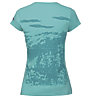 Vaude Gleann Shirt III T-Shirt trekking Donna, Icewater