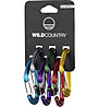Wild Country Wildwire Rack 6-Pack - Karabiner-Set, Blue/Yellow