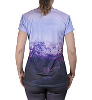 Wild Tee Aiguille du Midi W - Trailrunningshirt - Damen, Purple/Blue