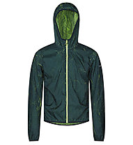 Wild Tee Lava - giacca trail running - uomo, Blue/Green