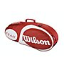 Wilson Team Red 3 Pack - Borsa da Tennis, Red